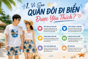 Vì Sao Quần Đôi Đi Biển Được Yêu Thích?