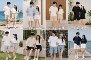 thời trang couple Hàn Quốc