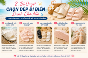 Dépdi biển dành cho nữ 