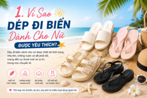 Dép đi biển dành cho nữ